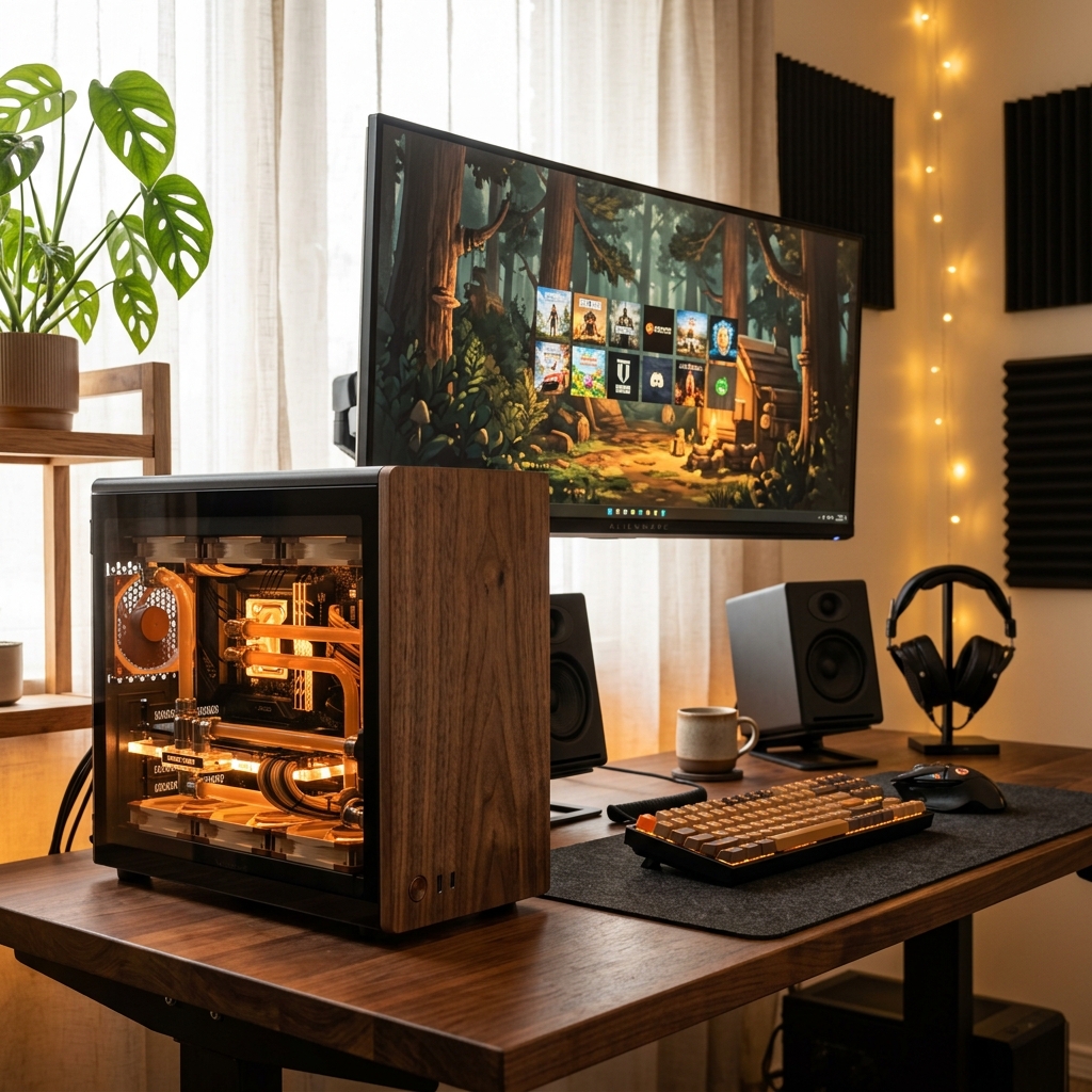 Walnut Wood PC